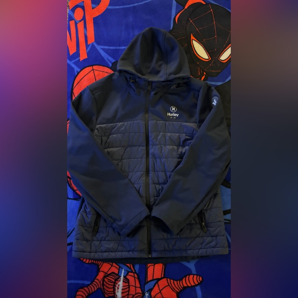 Hurley Zip Up Windbreaker
